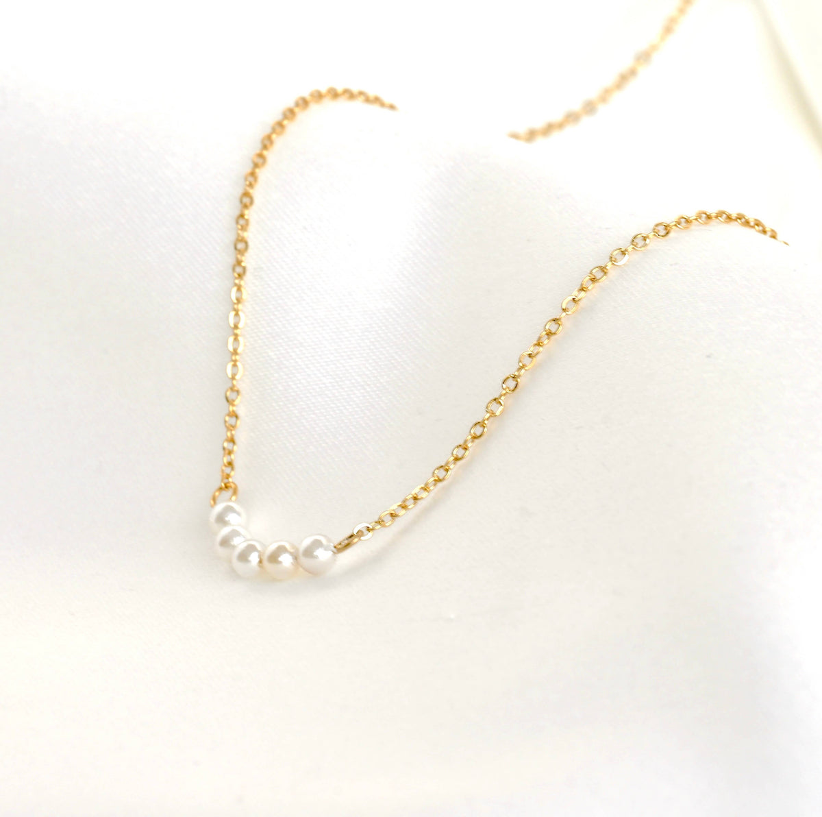 Pearl Bar Necklace