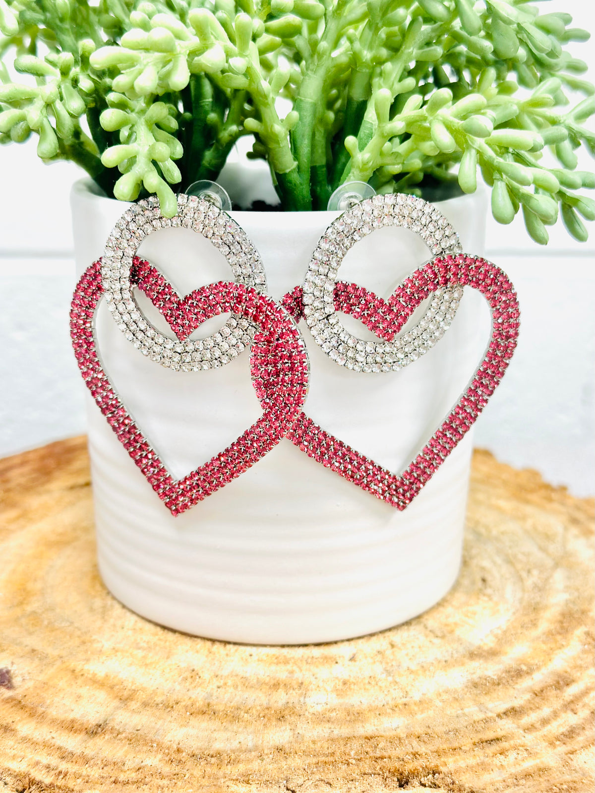 Circled Hearts Earrings