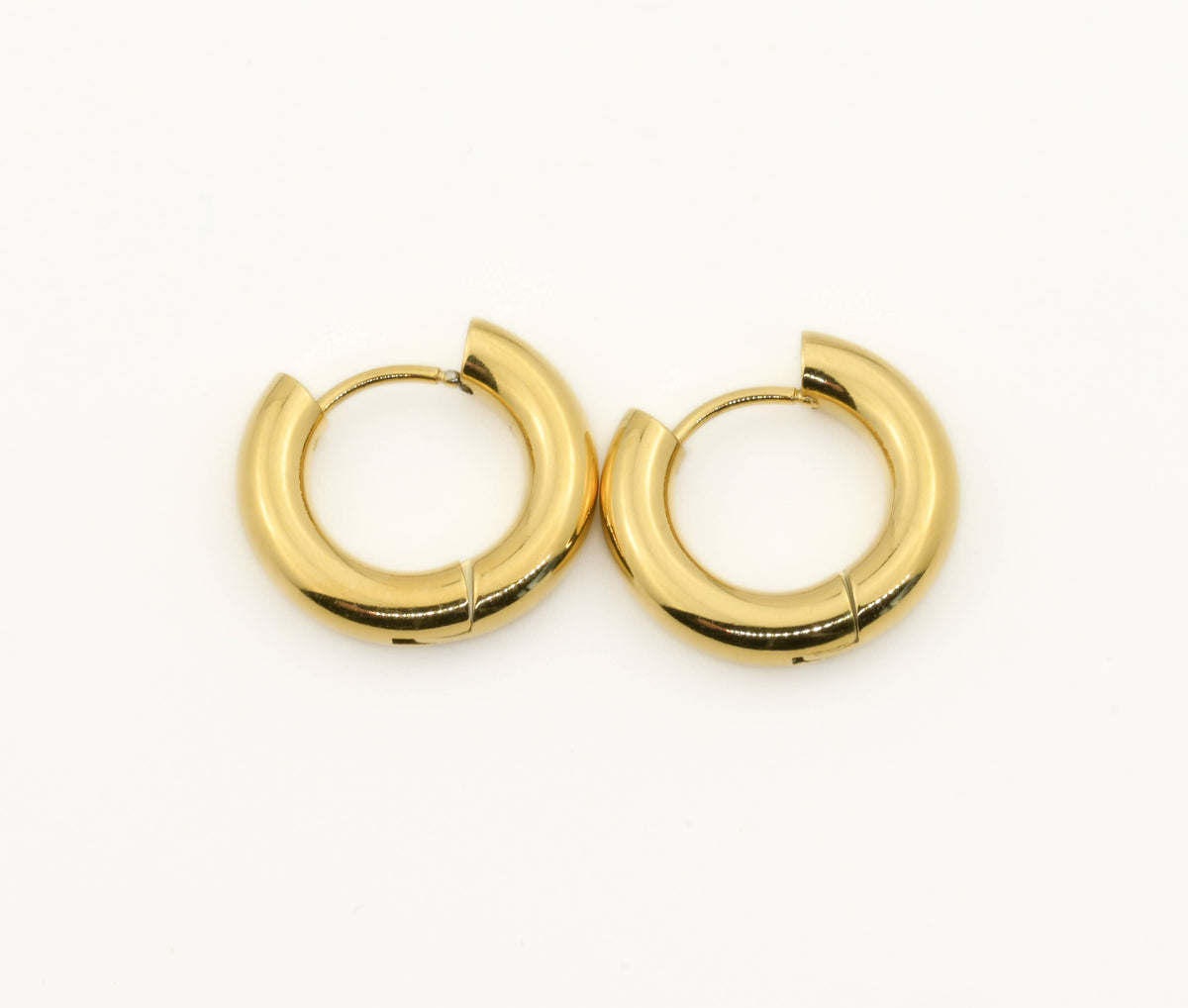 Convertible Pearl Hoops Earrings: Small (19mm)
