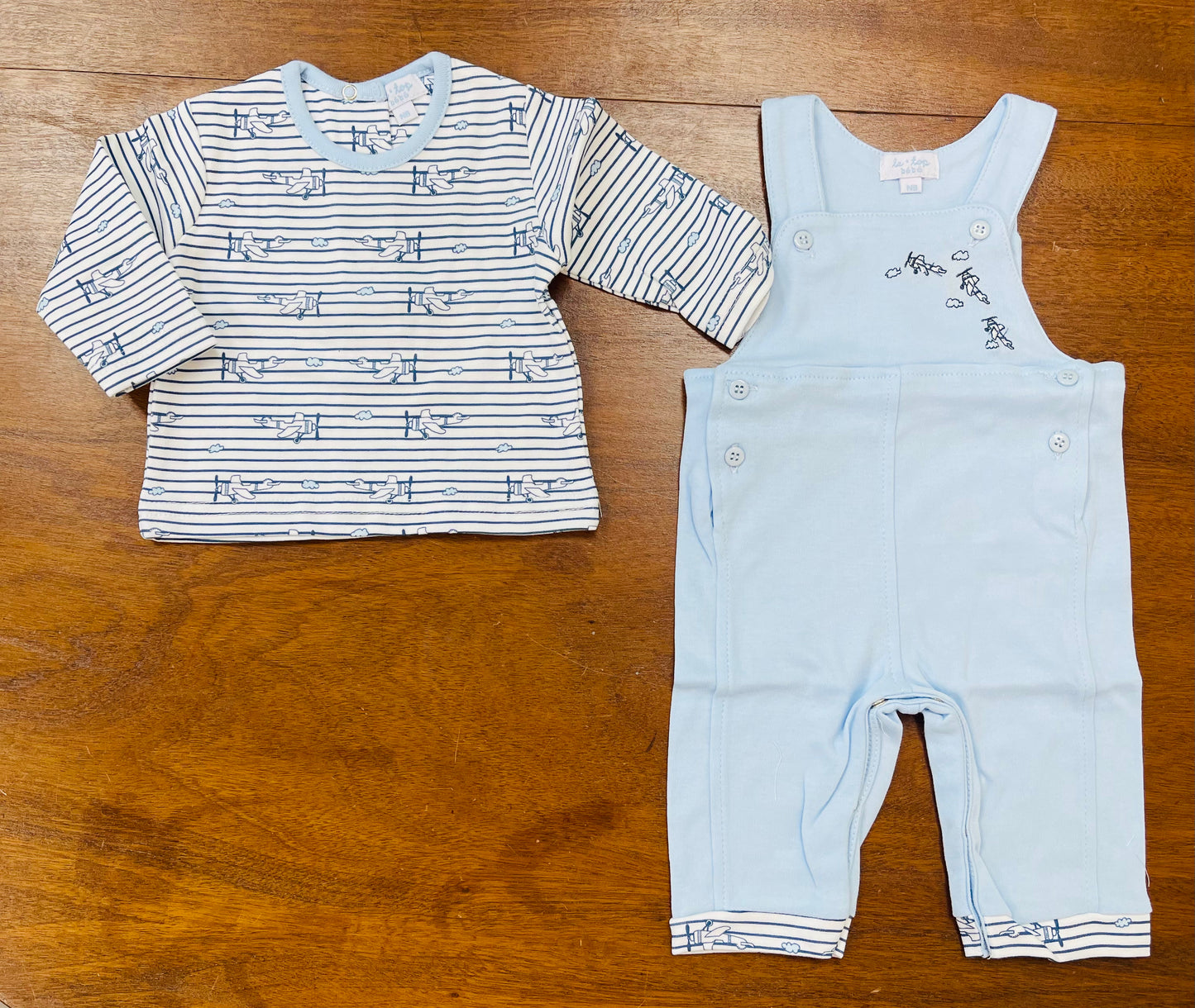 Le Top BabyBoy Airplane Overall