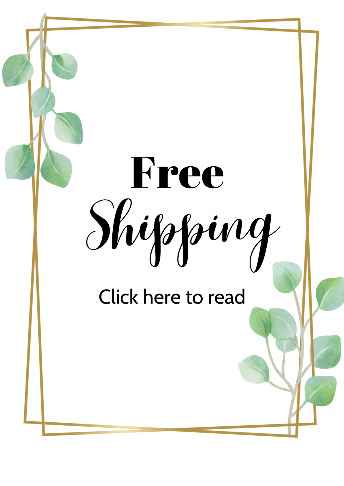 Free Shipping