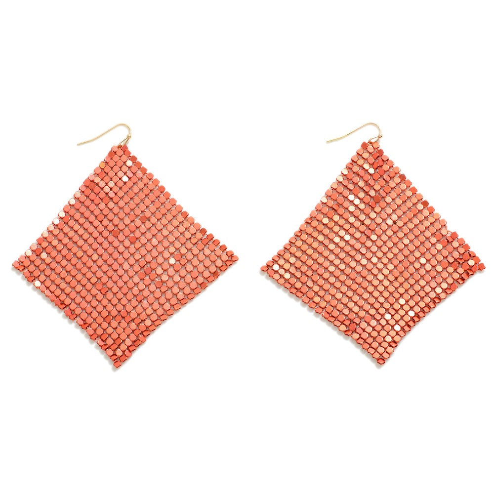 Times Square Earrings - Red