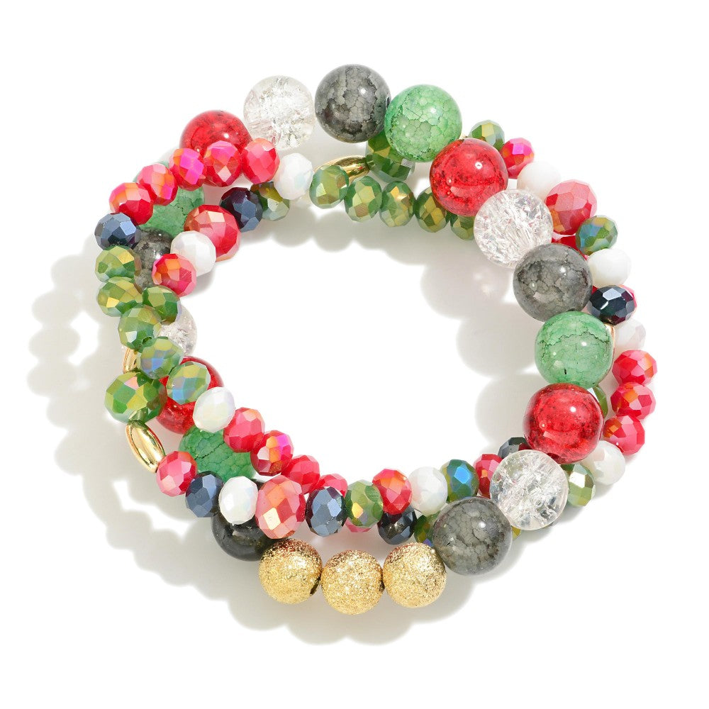 Holly & Jolly Bracelet Set
