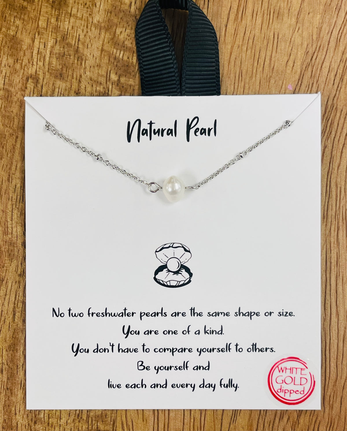 One of a Kind Pearl Necklace