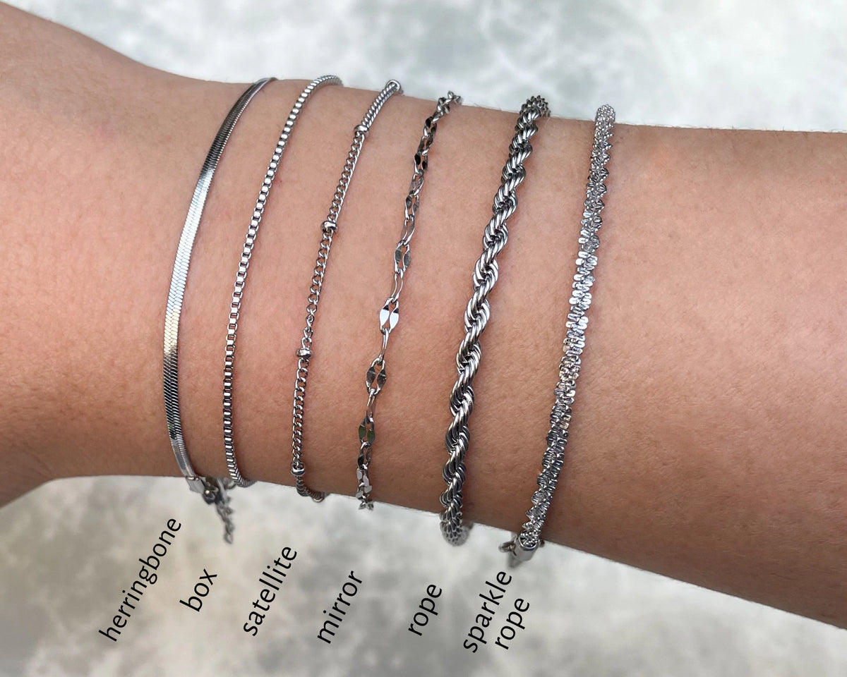 Dainty Silver Bracelet