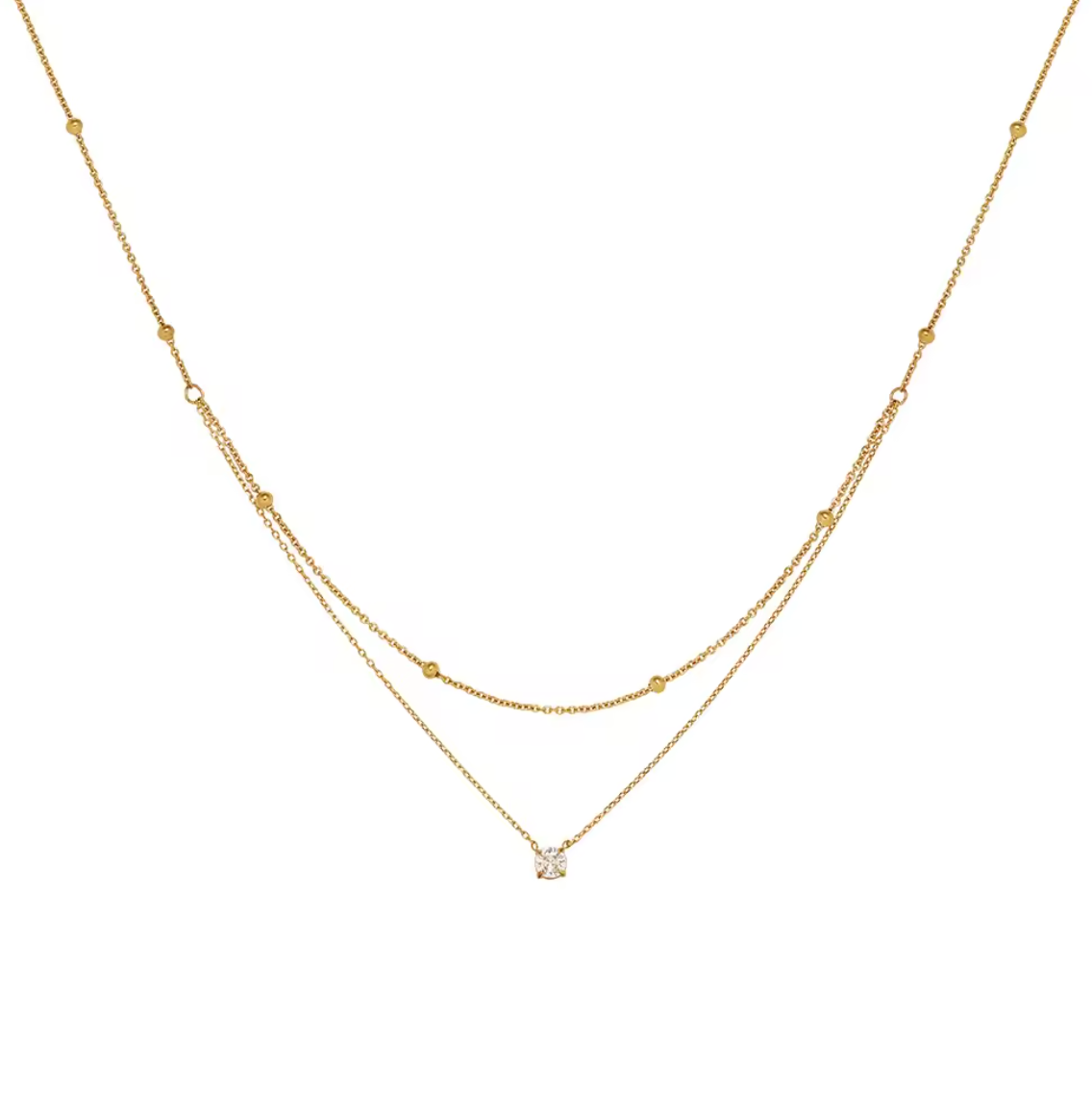 Getaway Necklace: Gold