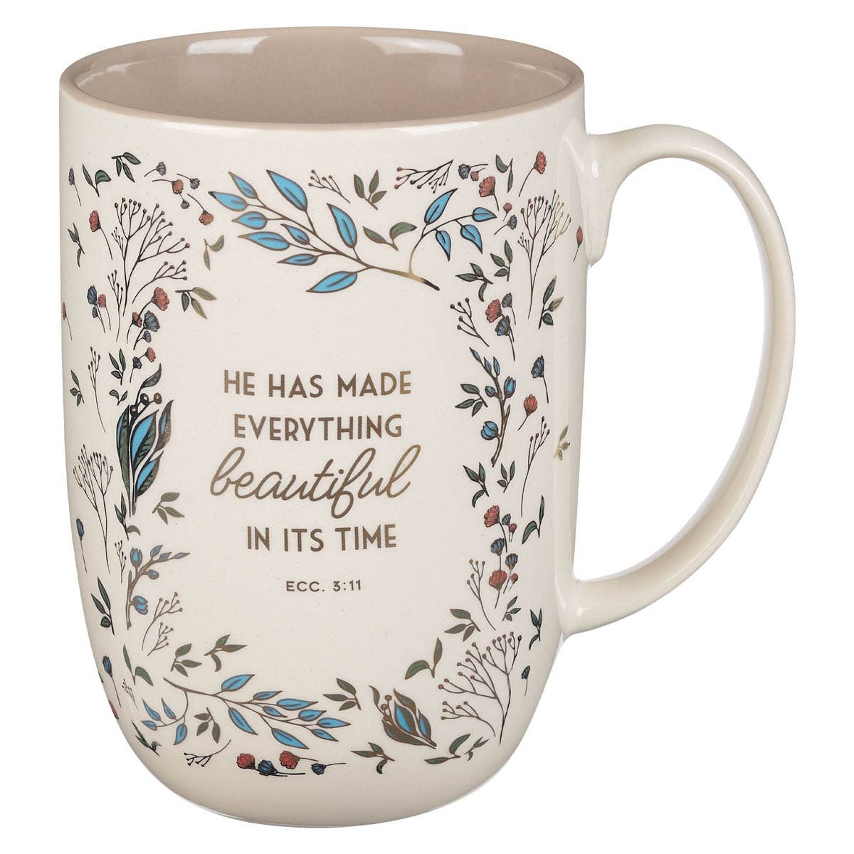 Mug Cream/Brown Everything Beautiful Ecc. 3:11