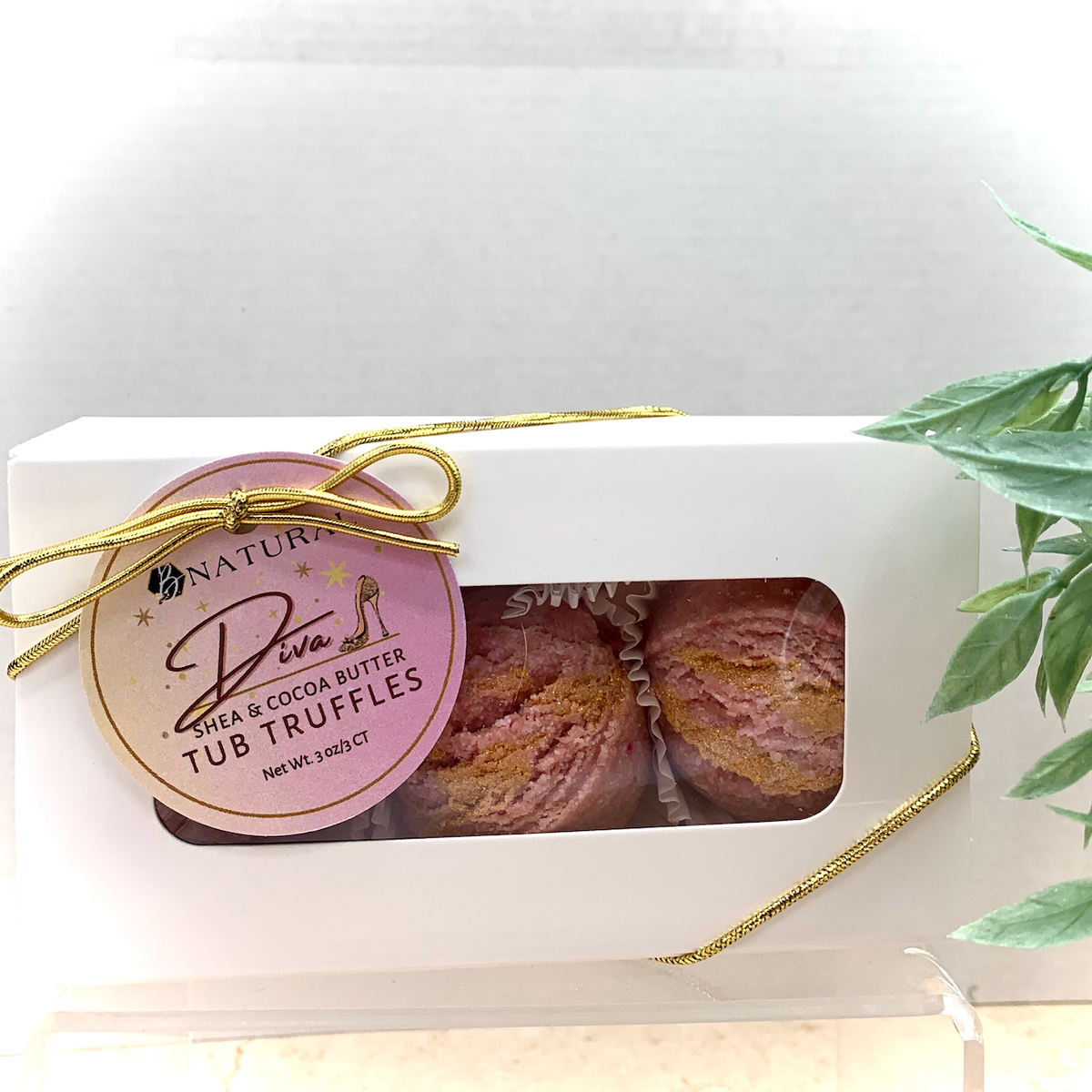 Diva Tub Truffles 3 Ct Gift Boxed