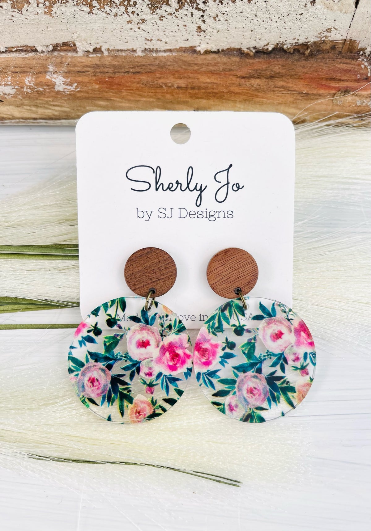 April Claire Earrings by Sherly Jo Designs
