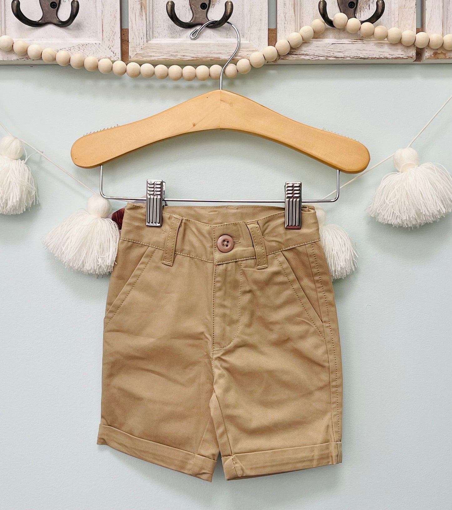 Khaki Chino Shorts