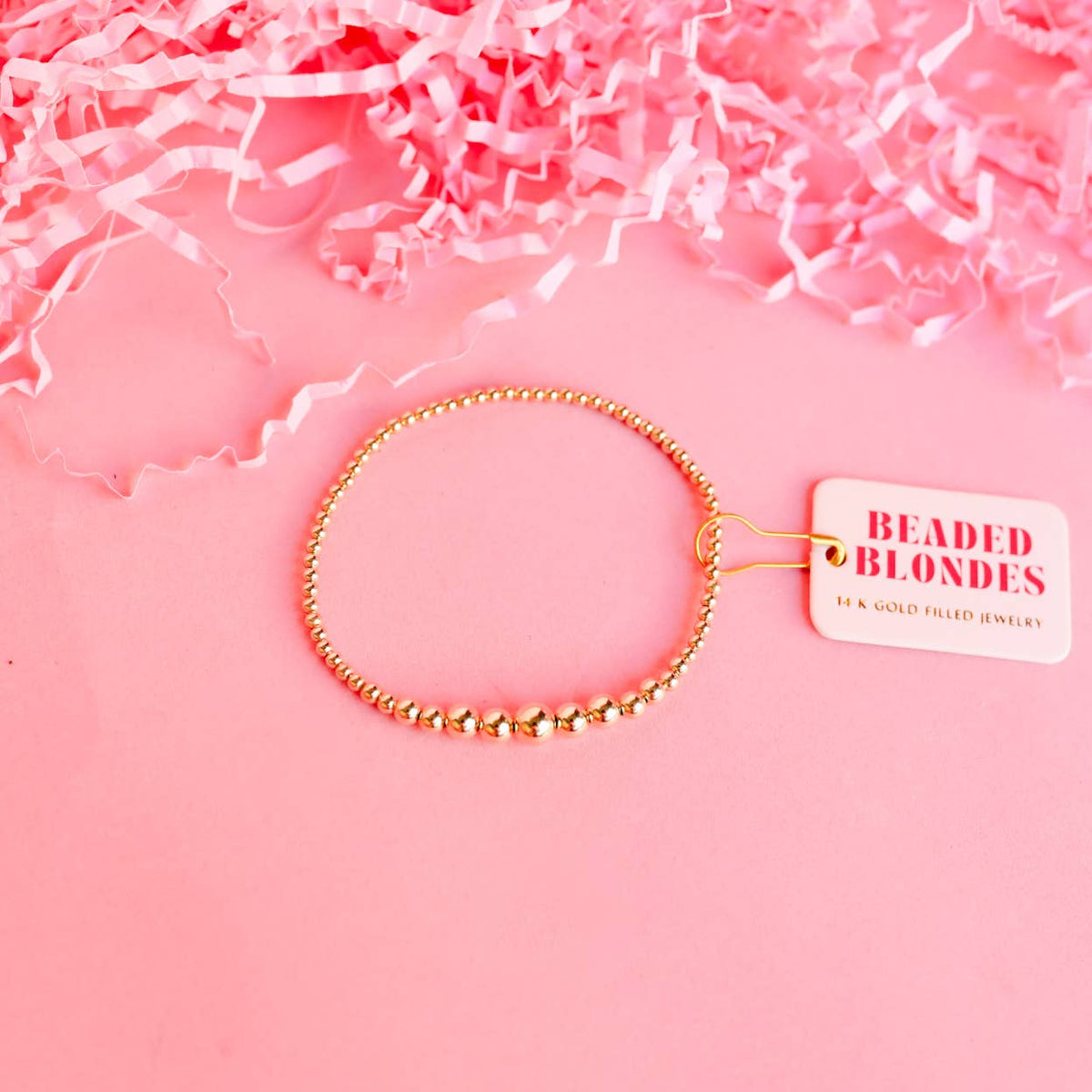 Hilo Bracelet in Gold: Standard 6.75 inch
