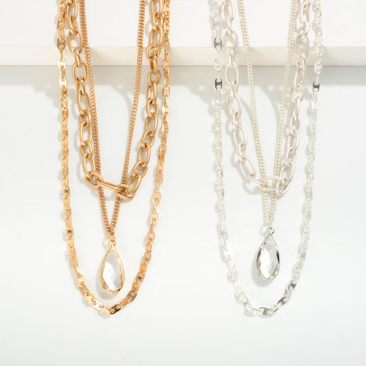 Diana Necklace Teardrop