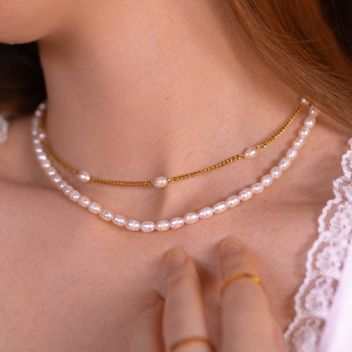 Spring of '73 Necklace: Gold