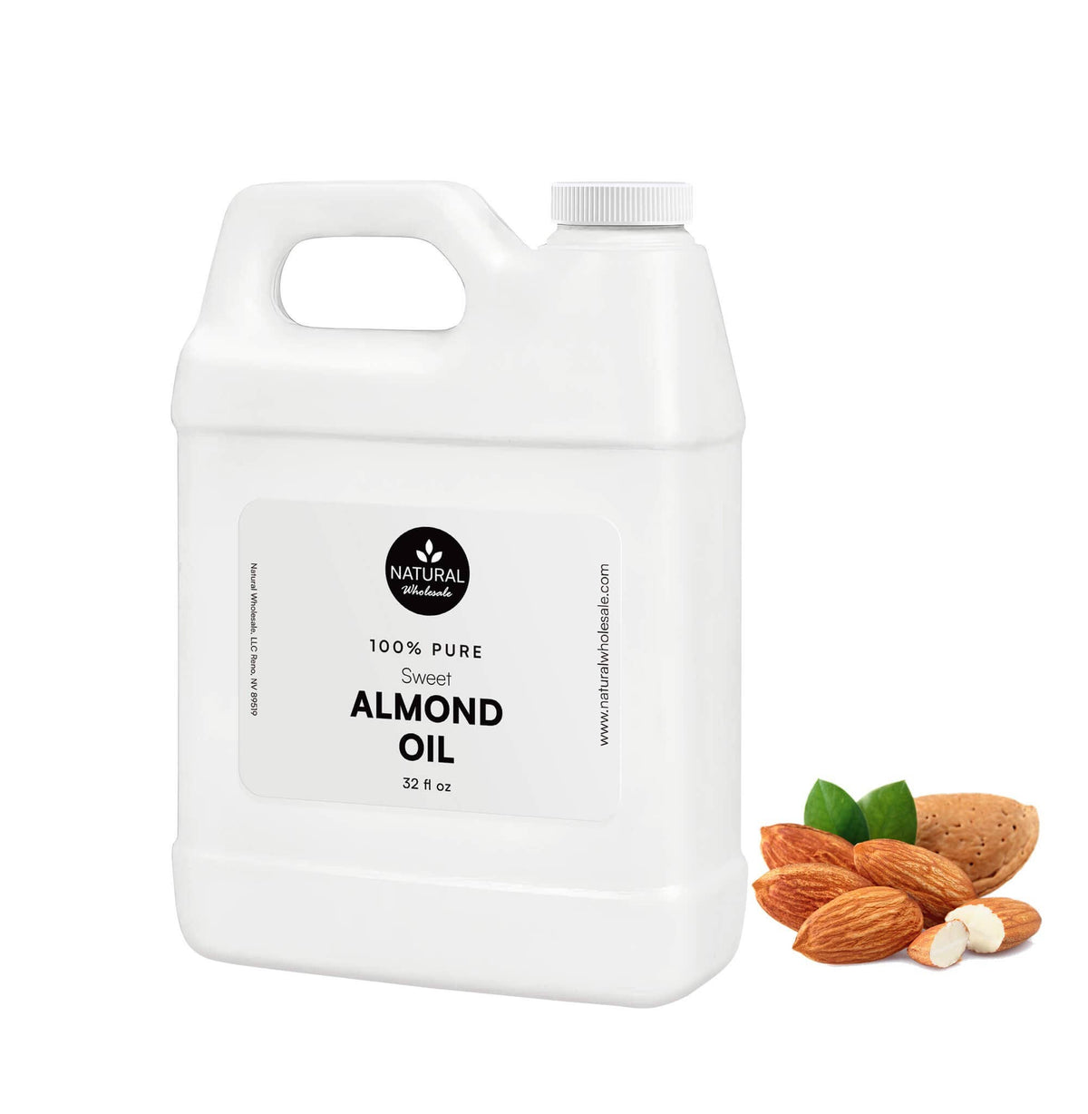 Sweet Almond Oil -  100% Pure Oil: Plastic / 16oz