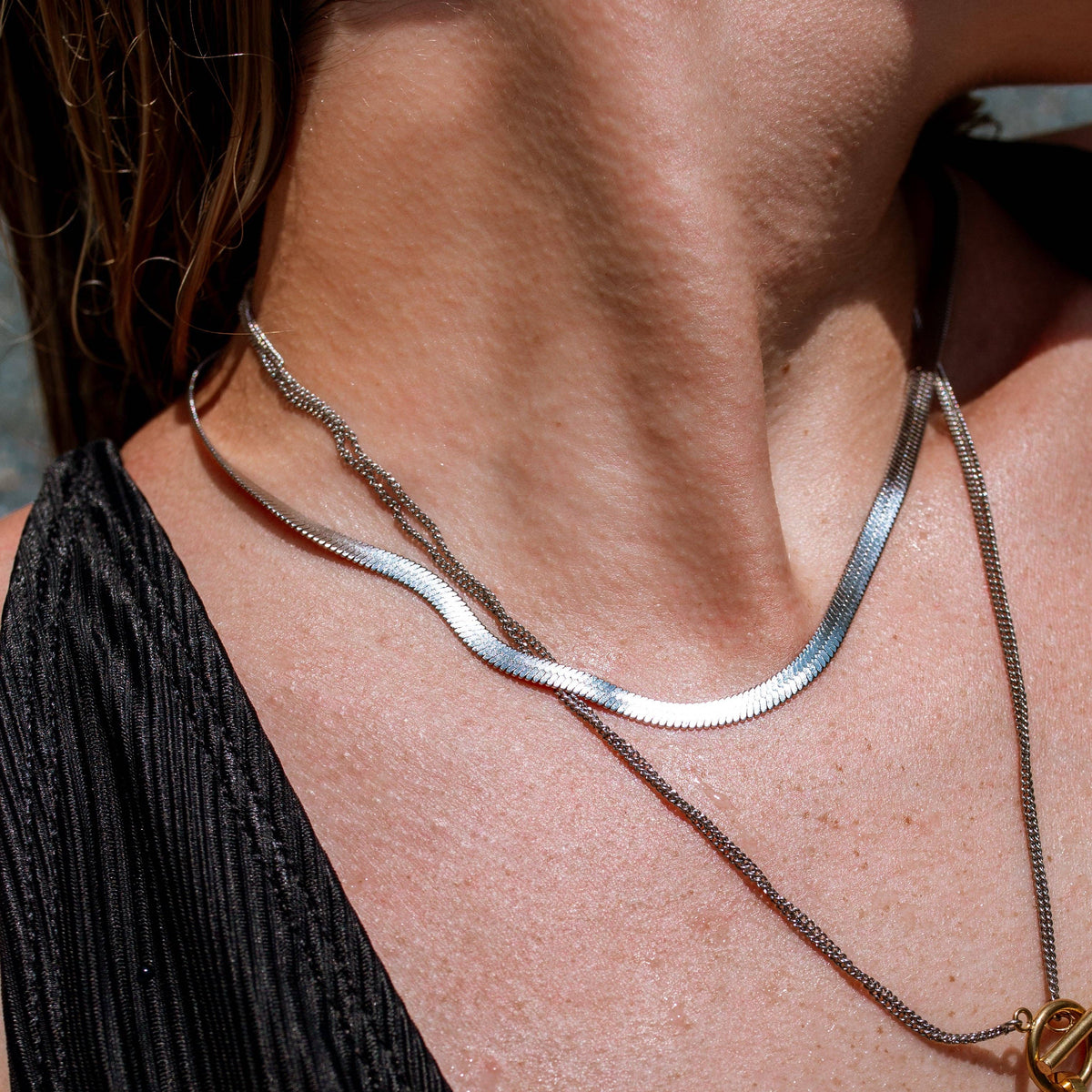 Weekender Necklace: Silver