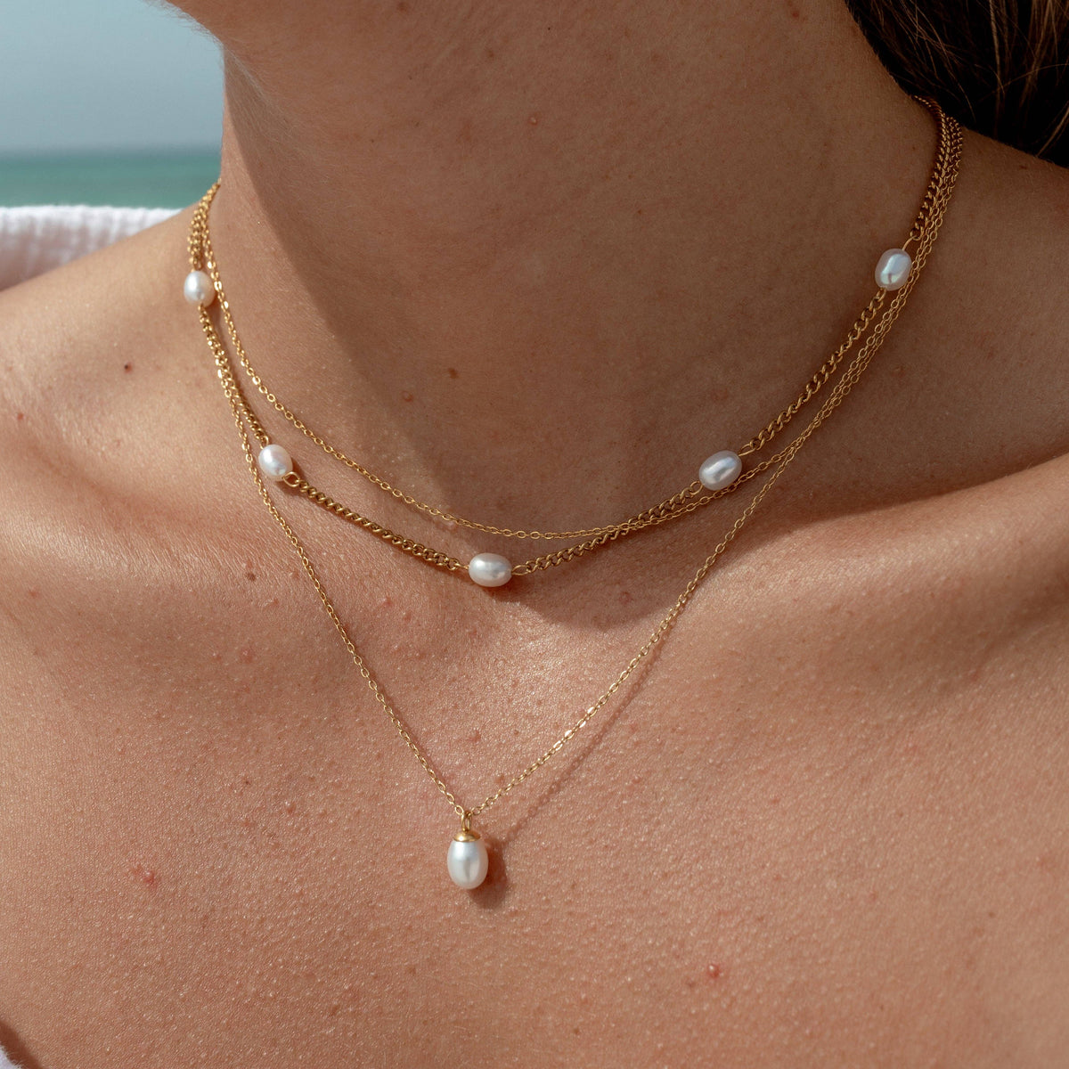 Spring of '73 Necklace: Gold