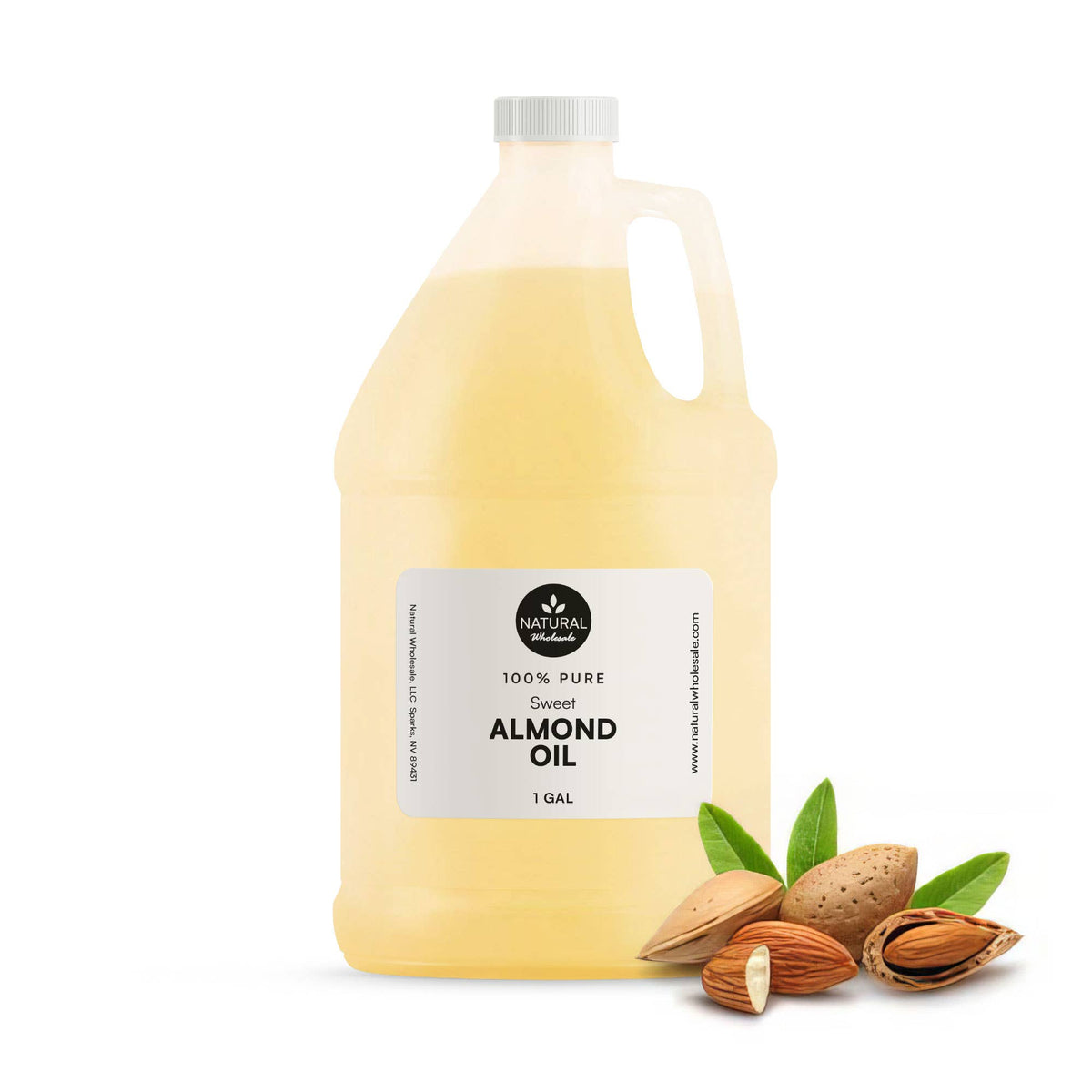 Sweet Almond Oil -  100% Pure Oil: Plastic / 16oz