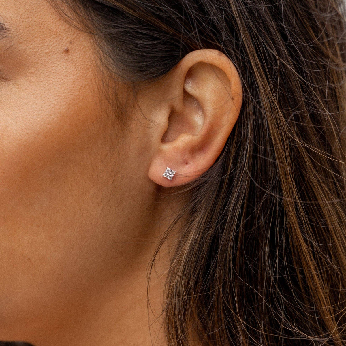 Gemini Studs: Silver