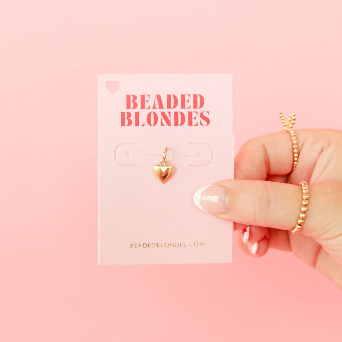 Heart Gold Charm (Interchangeable)