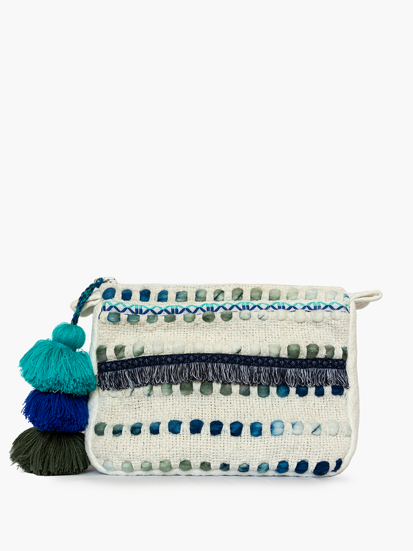 Josephine Printed Cotton Pouch