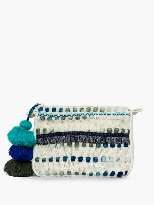 Josephine Printed Cotton Pouch
