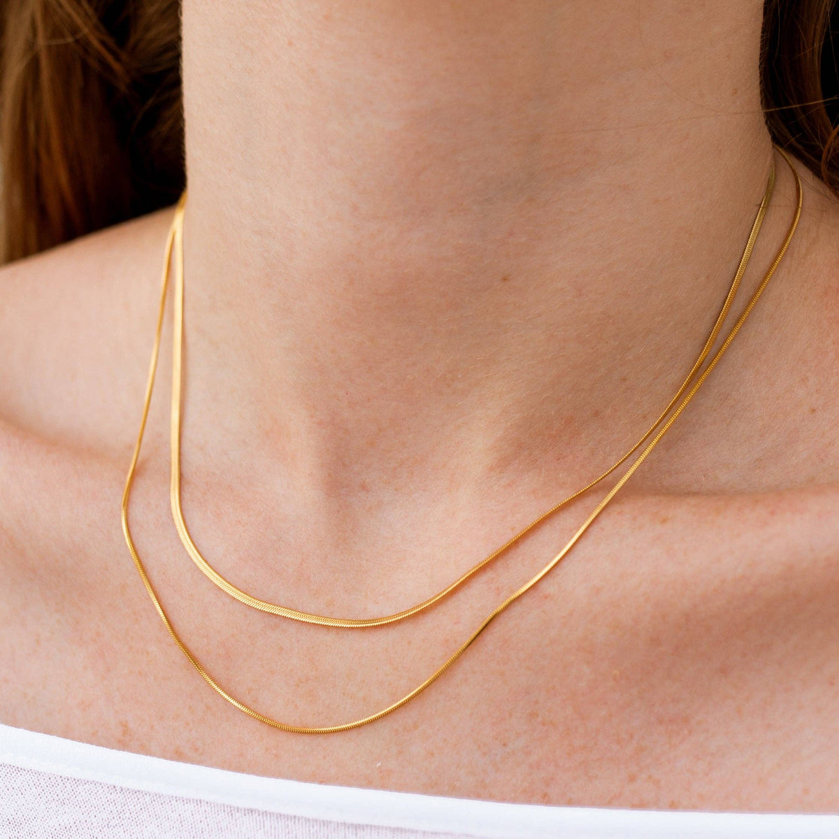 Stillness Necklace: Gold