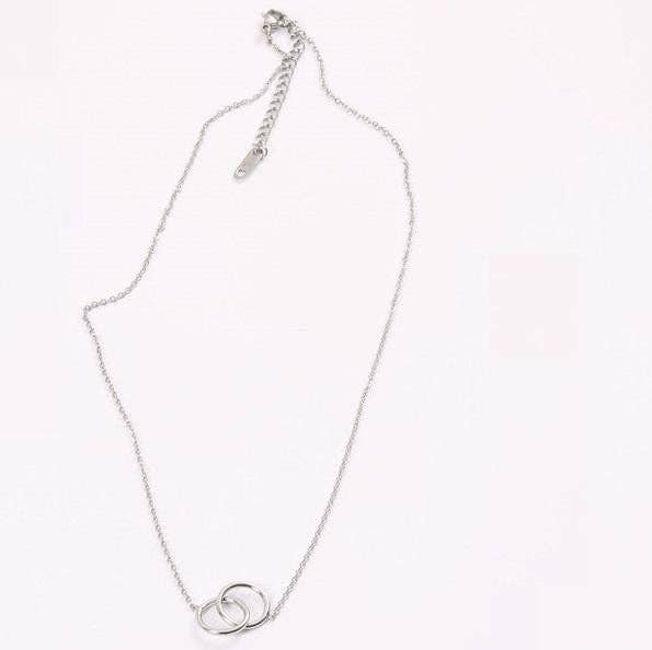 Perfect Timing Necklace: Silver