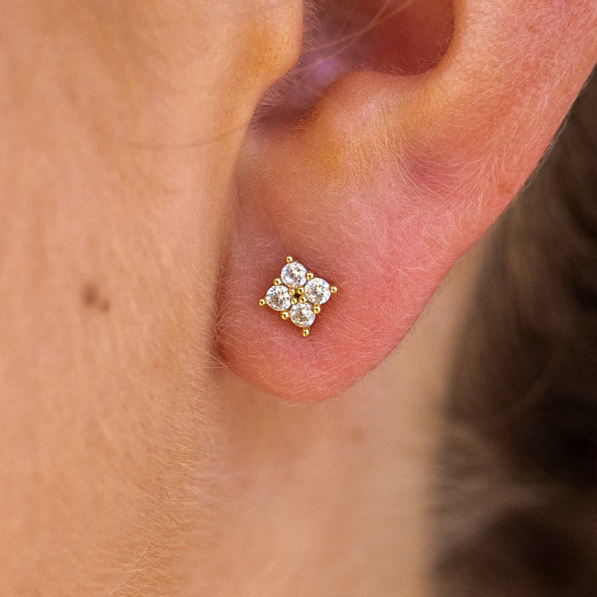 Gemini Studs: Silver