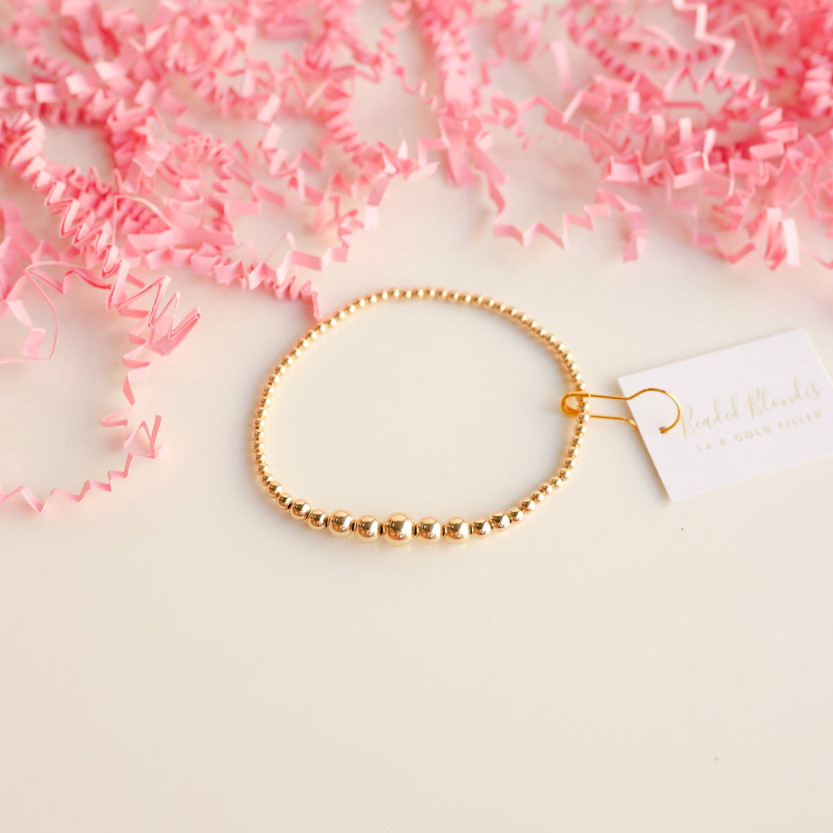 Hilo Bracelet in Gold: Standard 6.75 inch
