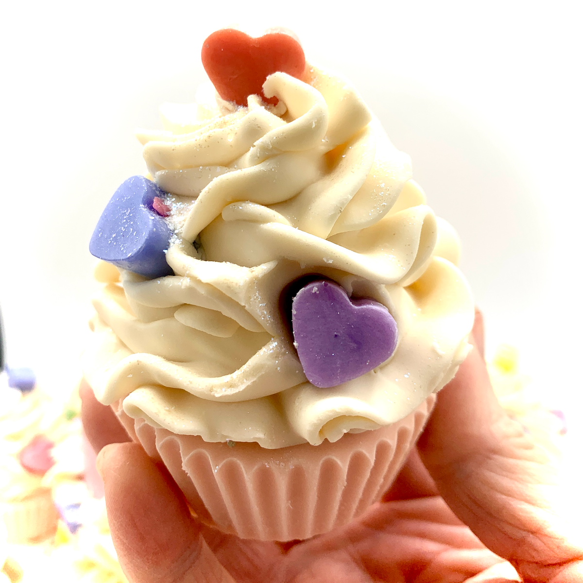 Hugs n Kisses Soap Cupcakes
