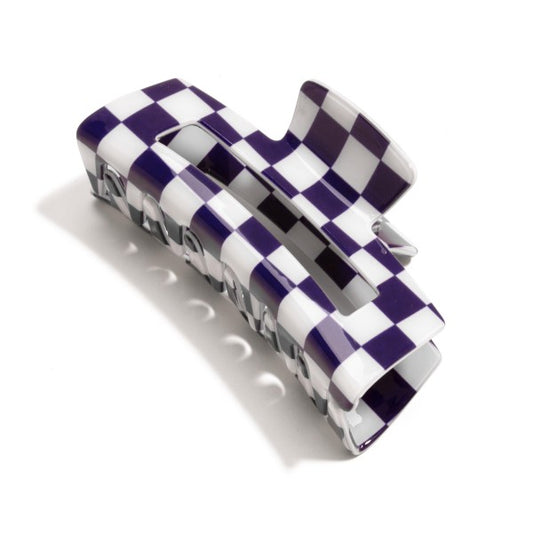 Game Day Claw Clips in Navy and White