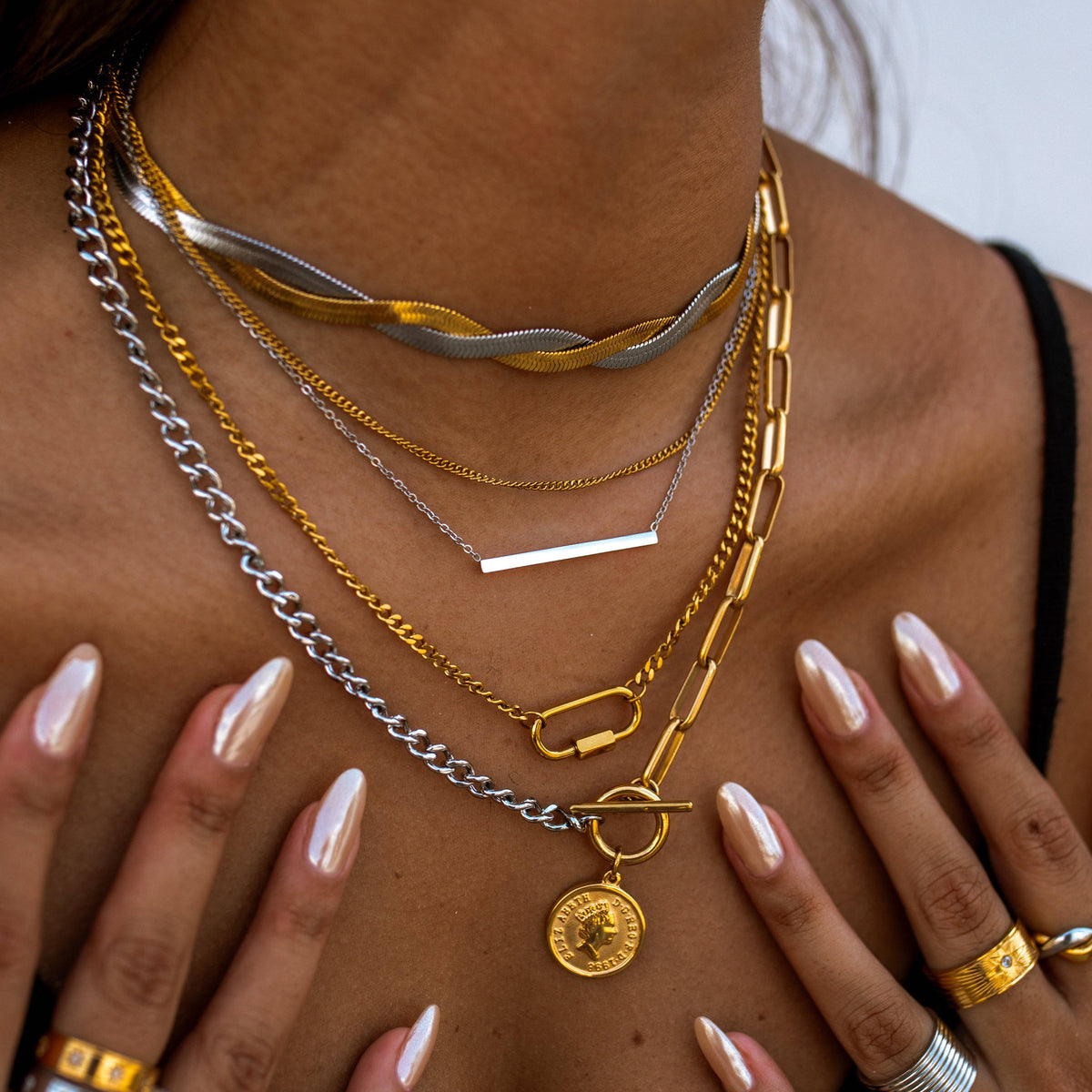 Weekender Necklace: Silver
