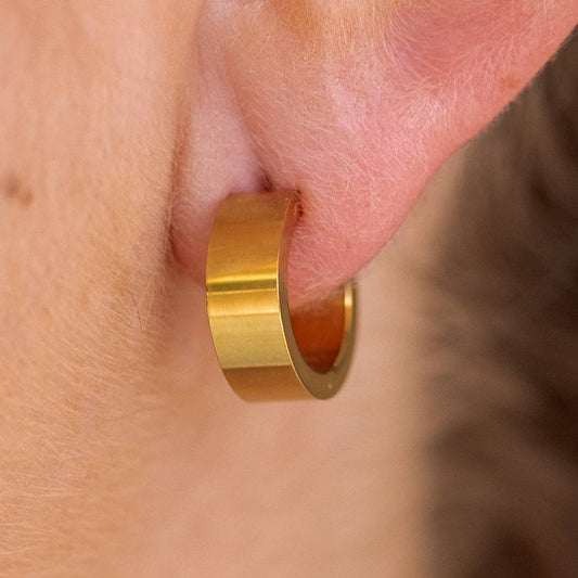 Sable Hoops: Gold