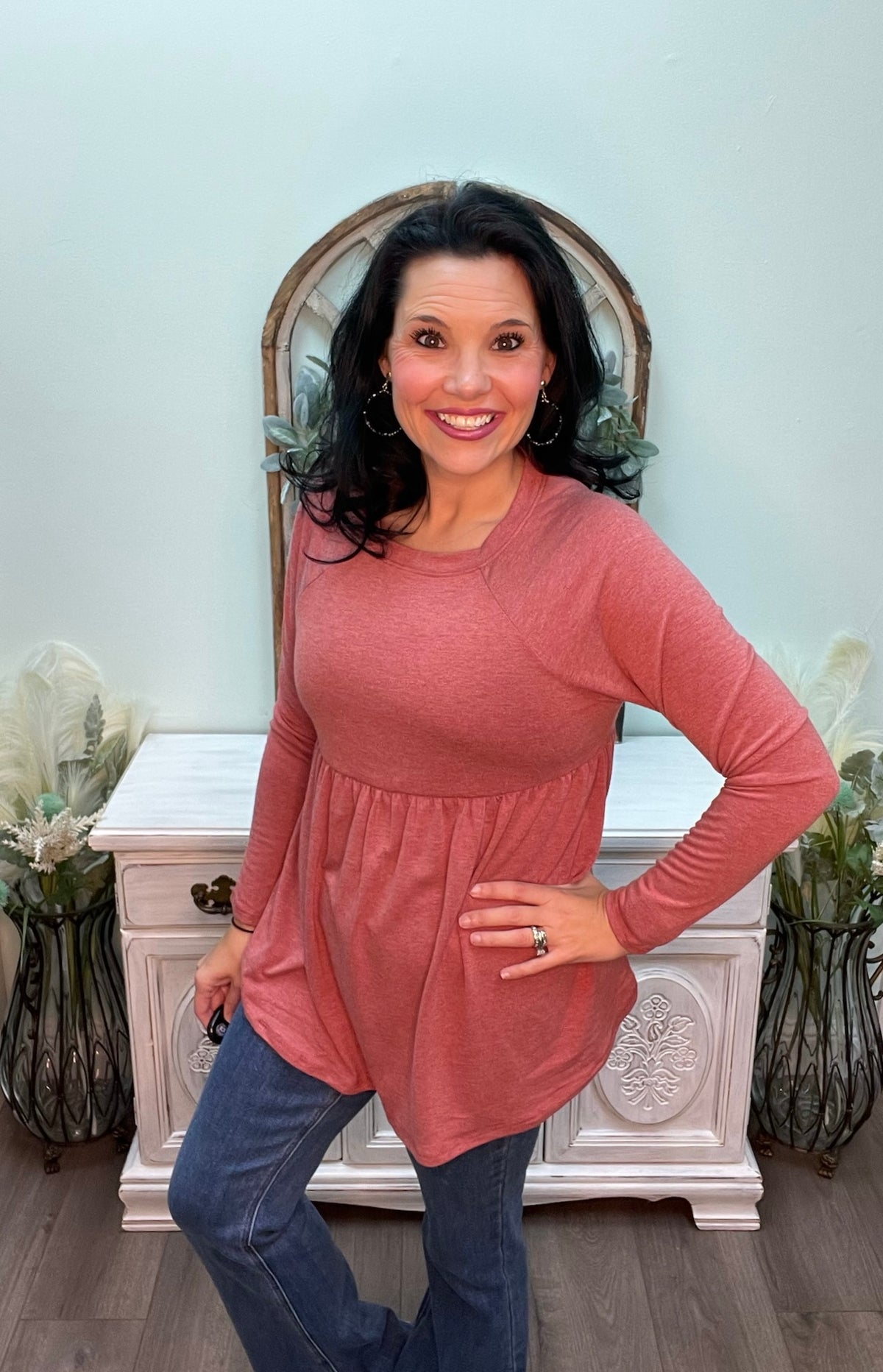 Blakely Babydoll Top