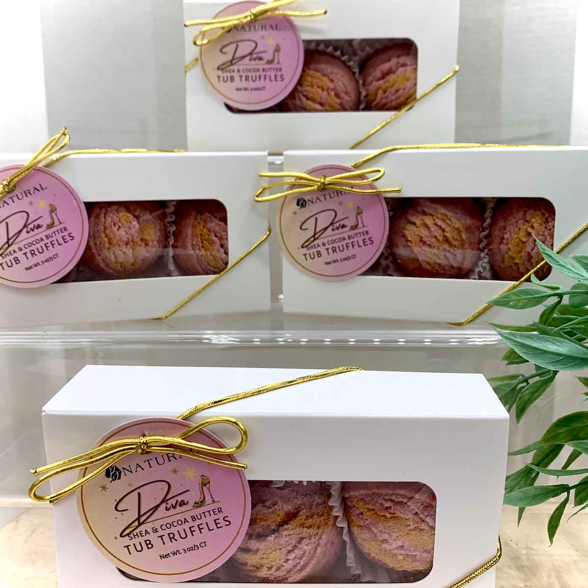 Diva Tub Truffles 3 Ct Gift Boxed