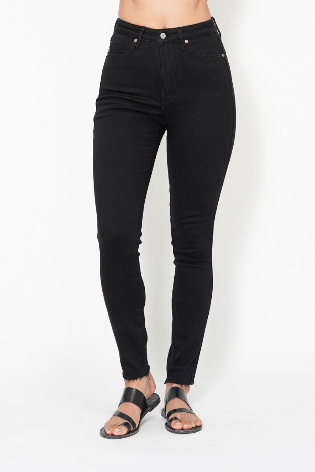 Chloe Tummy Control Skinny Jeans by Judy Blue