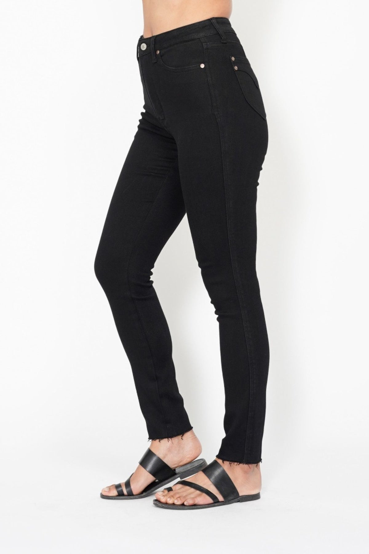 Chloe Tummy Control Skinny Jeans by Judy Blue
