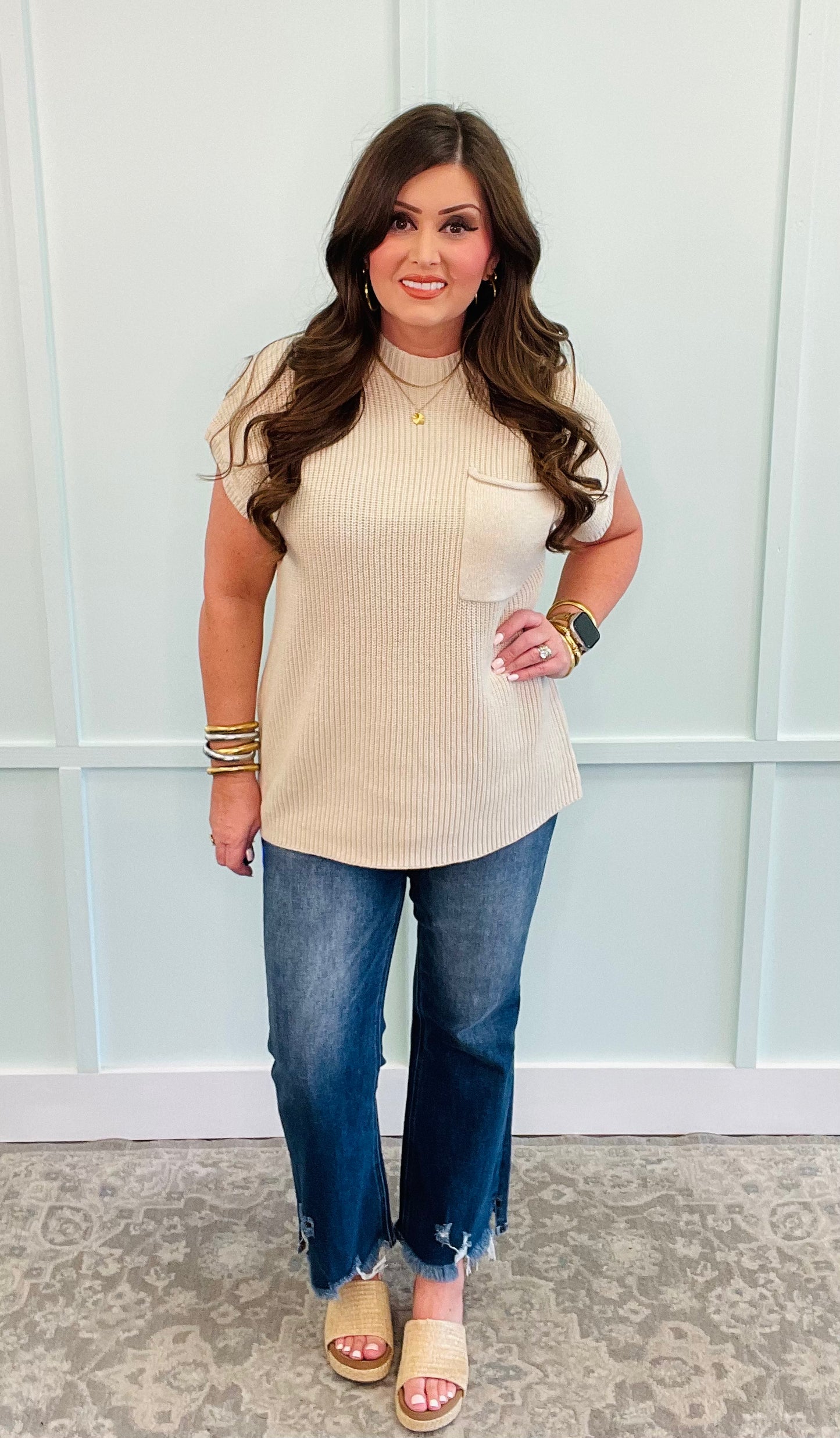 Harlyn Sweater in Oatmeal