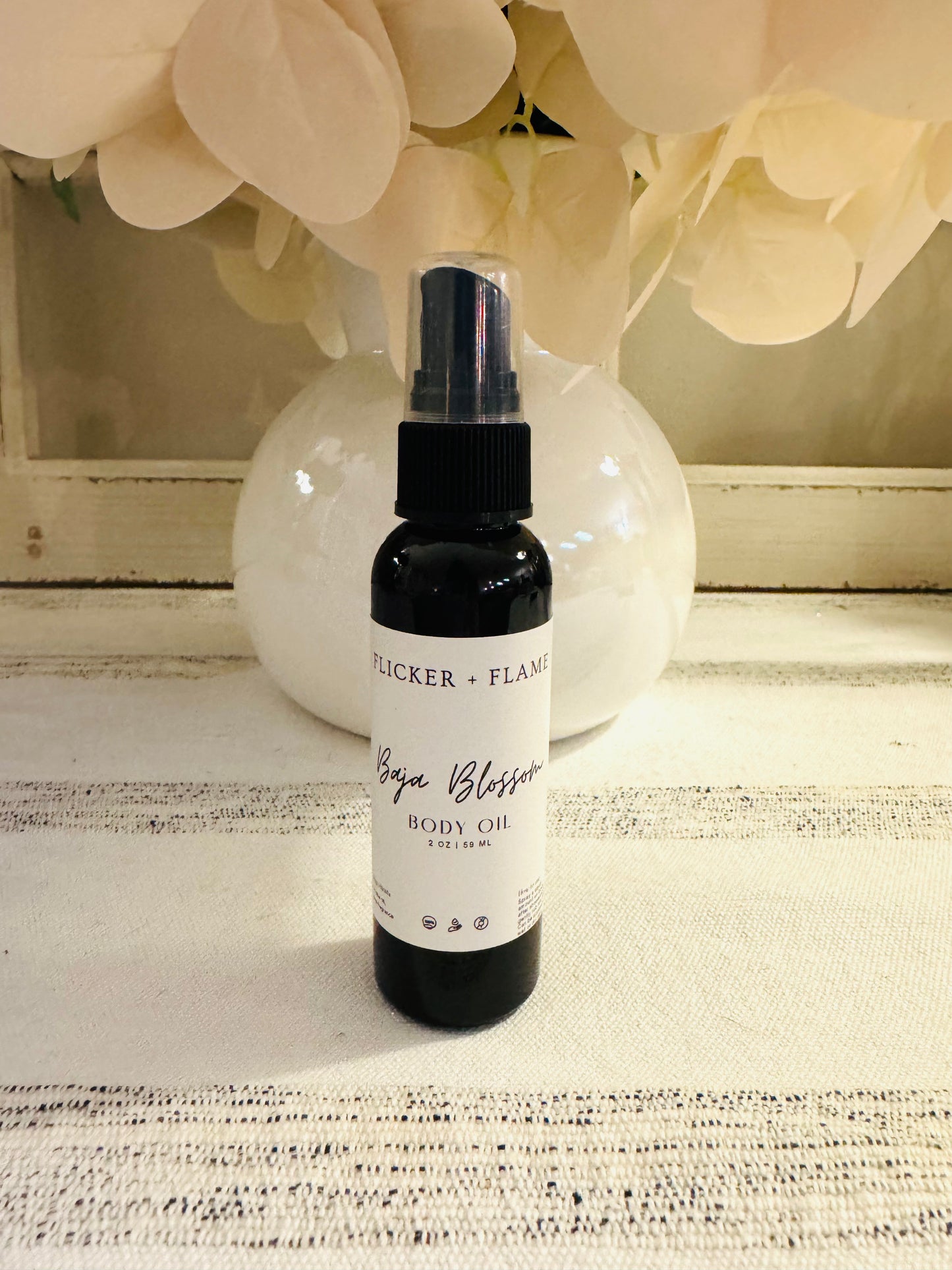 Flicker + Flame Baja Blossom Body Oil