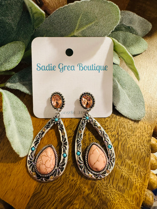 Yellowstone Dangles in Lt Mauve