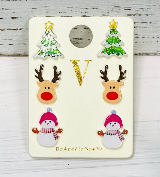 Christmas Stud Earrings