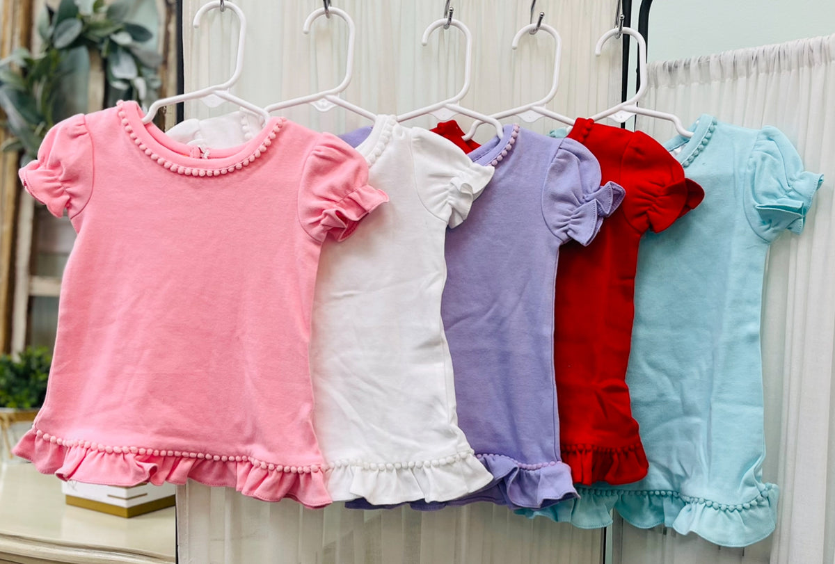 Pom Pom Trim Top