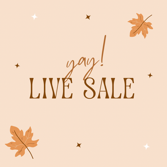 LIVE SALE