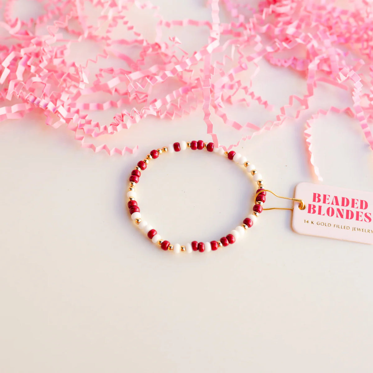Maroon & White Game Day Sprinkle: Standard 6.75 inch