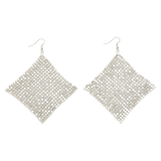 Times Square Earrings - Silver
