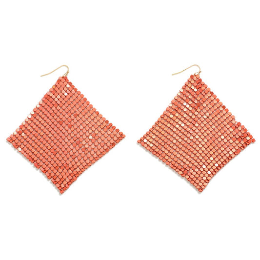 Times Square Earrings - Red