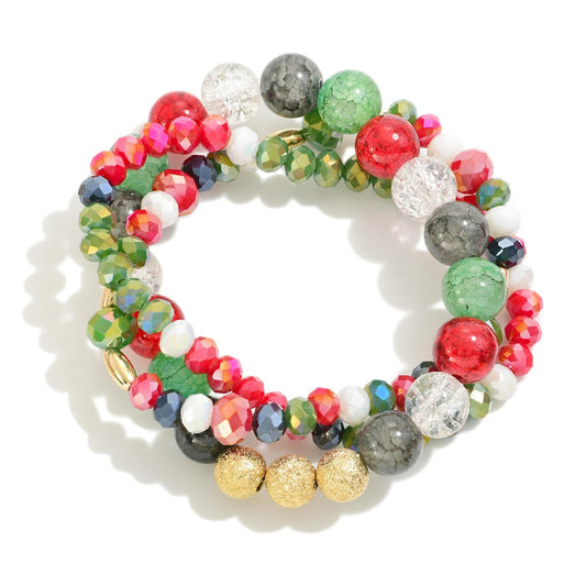 Holly & Jolly Bracelet Set