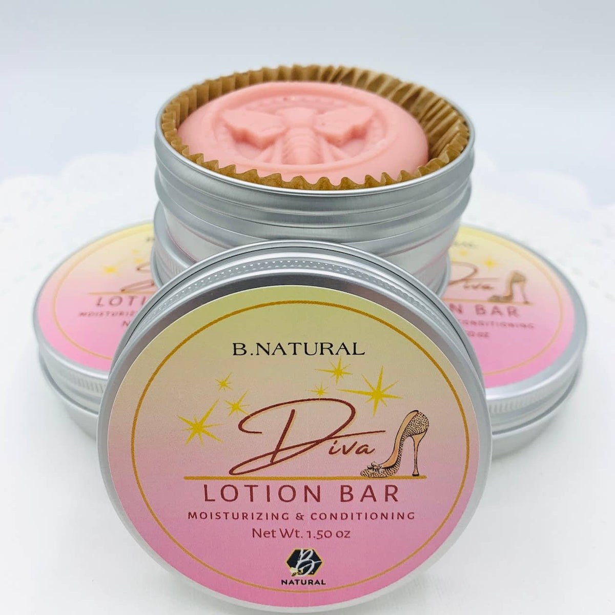 Lotion Bar Tins 1.5 oz