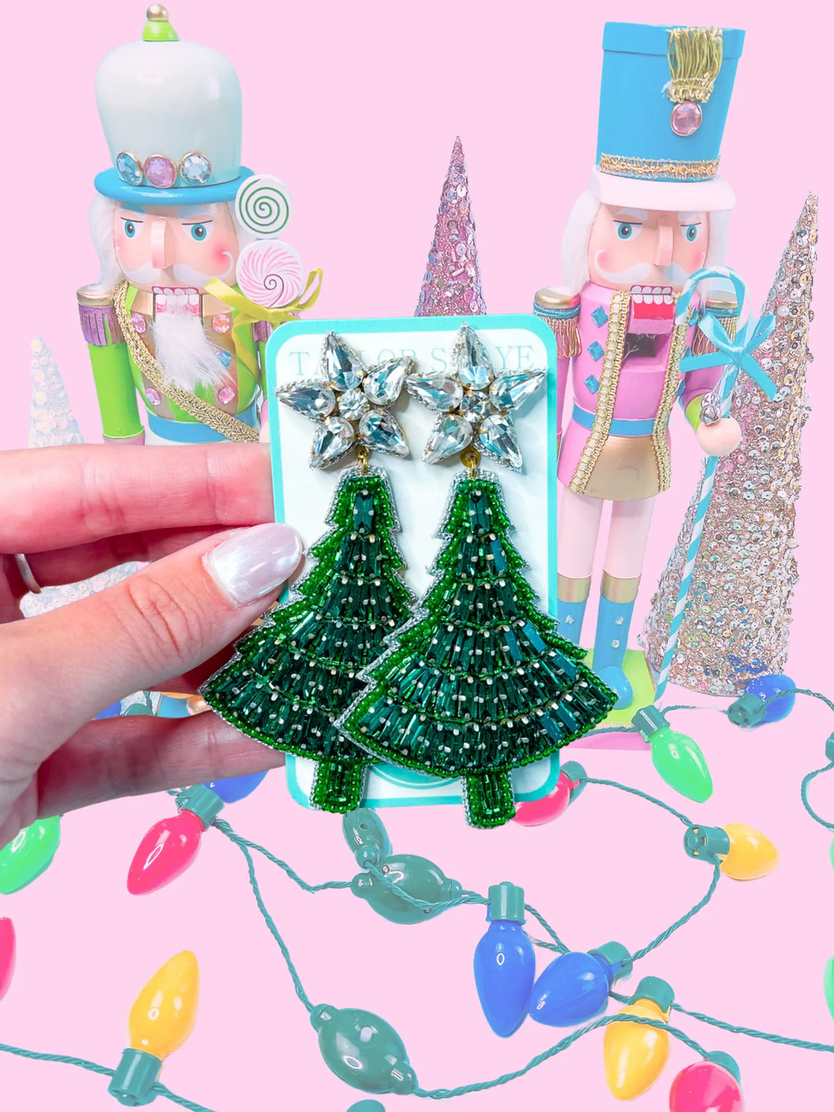 Green Crystal Christmas Tree - Taylor Shaye