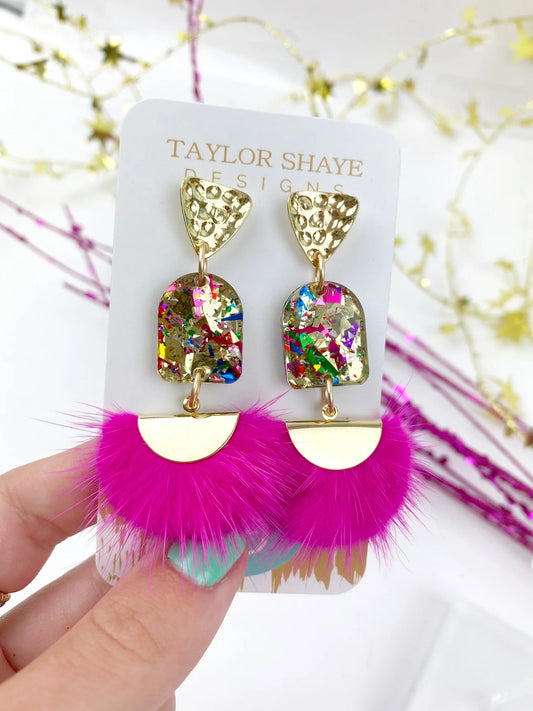 Confetti Tassle Drops - Taylor Shaye